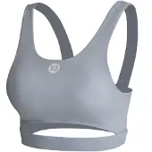 Yeaz Soutien-gorge de sport 'Cherie' gris