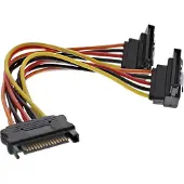 Intos Y-cable - Netz-Splitter - SATA-Stromstecker zu SATA-Stromstecker