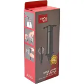 VacuVin Pompe à Vin + Serveur Anti-gouttes - Wine Saver & Server - Vacuvin