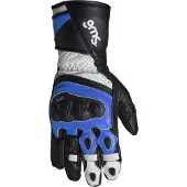 GMS GR-1 SF Gants Noirs Blancs Bleus Perforés Taille L