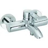 Kludi Bozz Robinetterie pour baignoire et douche DN15, chrome, 1 pièce.