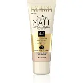 Eveline Cosmetics Fond de teint mat satiné matujący podkład do twarzy 102 Vanilla 30ml