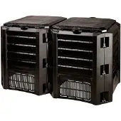 Prosperplast Compogreen Composting Box 800l 82.6x135x71.9 Cm Noir
