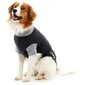 Buster Classic Dog Protective Body Suit Noir L