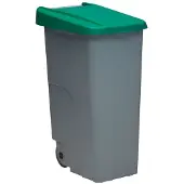 Denox 23440.553 85l Container With Wheels Argenté