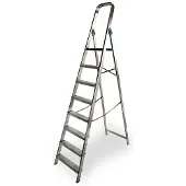 EDM Escabeau Aluminium 8 Étapes