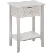 Atmosphera Bedside Table Beige