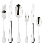 Sambonet Set de couverts Bloom Monoblock acier inoxydable 36 pièces