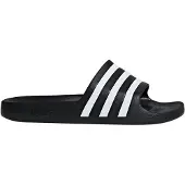 Adidas Mule 'Adilette Aqua' noir / blanc