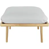 UMAGE Lounge Around Shuffle Table Basse et Pouffe Oak | Sterling