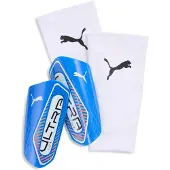 Puma Protège-tibias - Ultra Light Sleeve - Ultra Blue/White - - L - Large - Protège-tibias