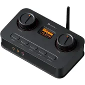 Usorteret K7 (Écran, Réglage du son, Bluetooth), Amplificateur pour casque, Noir