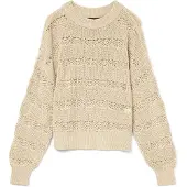 Vero Moda Pull-over 'VMLONA' beige