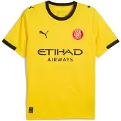 Puma Maillot 'Girona FC 25/26' jaune / noir