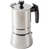 San Ignacio Cafetière Inox 6 Tasses Design élégant Et Durabilité En Acier Inoxydable -