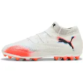 Puma Chaussure de foot 'Future 8 Ultimate' bleu / homard / noir / blanc