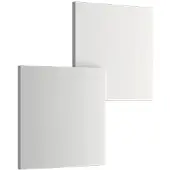 Lodes Puzzle Applique / Plafonnier Double Square | 2700K | Matt White