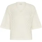 Kaffe Pull-over 'KALourine' blanc naturel