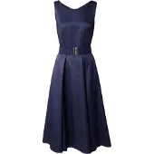 Vera Mont Robe de cocktail bleu nuit