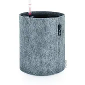 Lechuza Jardinière TRENDCOVER 23 Felt ALL-IN-ONE Gris foncé