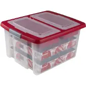 SmartaSaker Nesta Boîte de noël 32 l incl. couvercle avec compartiments