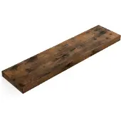 Vasagle Étagère de rangement murale, Marron Rustique