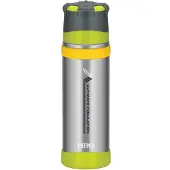 Thermos Mountain FFX TH-150072 Bouteille touristique 0,5 l jaune argenté, Carafe isotherme, Argent