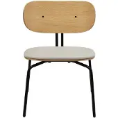 UMAGE Curious Chaise de Salon White Sands | Black