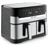 Tefal Friteuse à air chaud Jamie Oliver de avec double chambre et 8 programmes