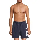 FILA Hommes, Short de bain, Swasiland Badeshorts, Bleu, (M)