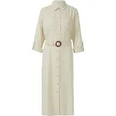s.Oliver Robe-chemise écru