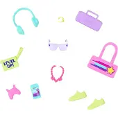 Barbie . HYV07 Accessoires. Mini-histoire