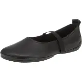 Camper pour femme. K201643-002 Ballerines en cuir Right Nina noir (38), Plat, Aucun, Casuel
