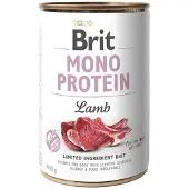 Brit Mono Protein Lamb 400g 6 Units Blanc