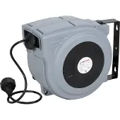 Holzmann Maschinen Ekr20m Cable Reel Gris One Size / EU Plug 220V