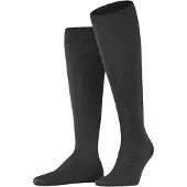 Falke Mi-bas anthracite, Unicolore