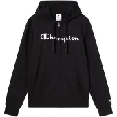 Champion Veste de survêtement noir / blanc