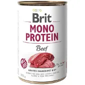 Brit Mono Protein Beef 400g 6 Units Blanc