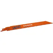 Bahco Jeu De Lames Bimétalliques Sandflex Standard Pour La Coupe Des Métaux Lourds 8/12 Dpp 228 Mm 100 Unités