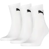 Puma Chaussettes - Short Crew - 3 Pack - Blanc - - 43/46 - Chaussettes