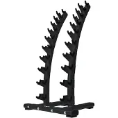 VirtuFit Support pour haltères Deluxe, 20 haltères, jusqu'à 300 kg, 84 x 61 x 131 cm