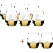 Riedel O Viognier/ Chardonnay - Buy 8 Pay 6, Verres à vin, Transparent