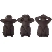 Atmosphera Statue Monkey 3 Unités