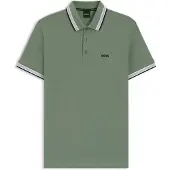 BOSS Paddy 10241663 Green Short Sleeve Polo Vert 2XL Homme