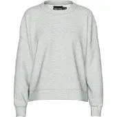 Pieces Sweat-shirt 'PCChilli' gris clair