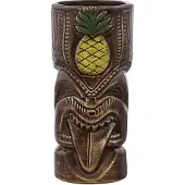 Ich-zapfe Tasse Tiki - Anaface - Ananas - Céramique - 550 Ml - Marron