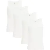 We fashion Maillot de corps blanc