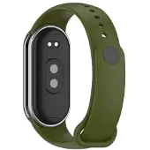 Beline pasek Simple Mi Band 9/8zielony /green (Plastique, Silicone, Silicone), Sangles de montre, Vert