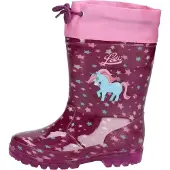 Lico Boots 'Power Blinky' bleu clair / baie / rose clair