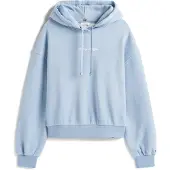 Tommy Hilfiger Classic Script Hoodie Bleu XL Femme